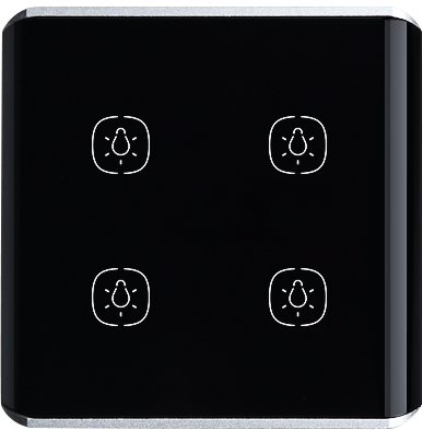 Orshel black color smart switch
